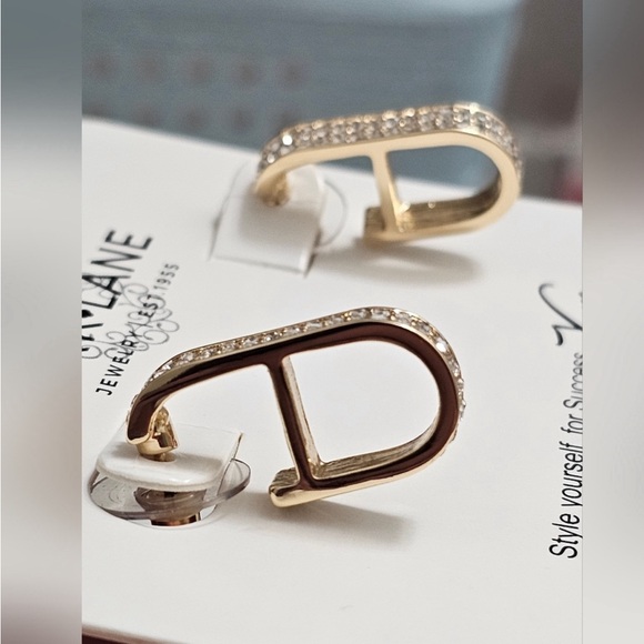 PARK LANE SPARKLE BOX MERIGOLD EARRINGS - Picture 10 of 11